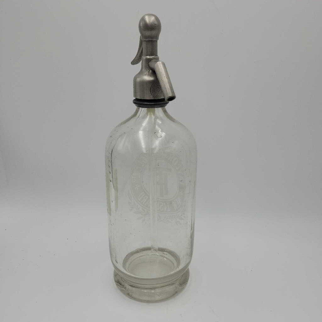 Rare Taylor and Pringle New Liskeard Siphon Bottle (JEF) Seltzer