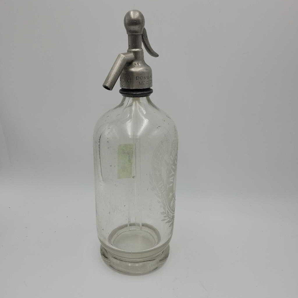 Rare Taylor and Pringle New Liskeard Siphon Bottle (JEF) Seltzer