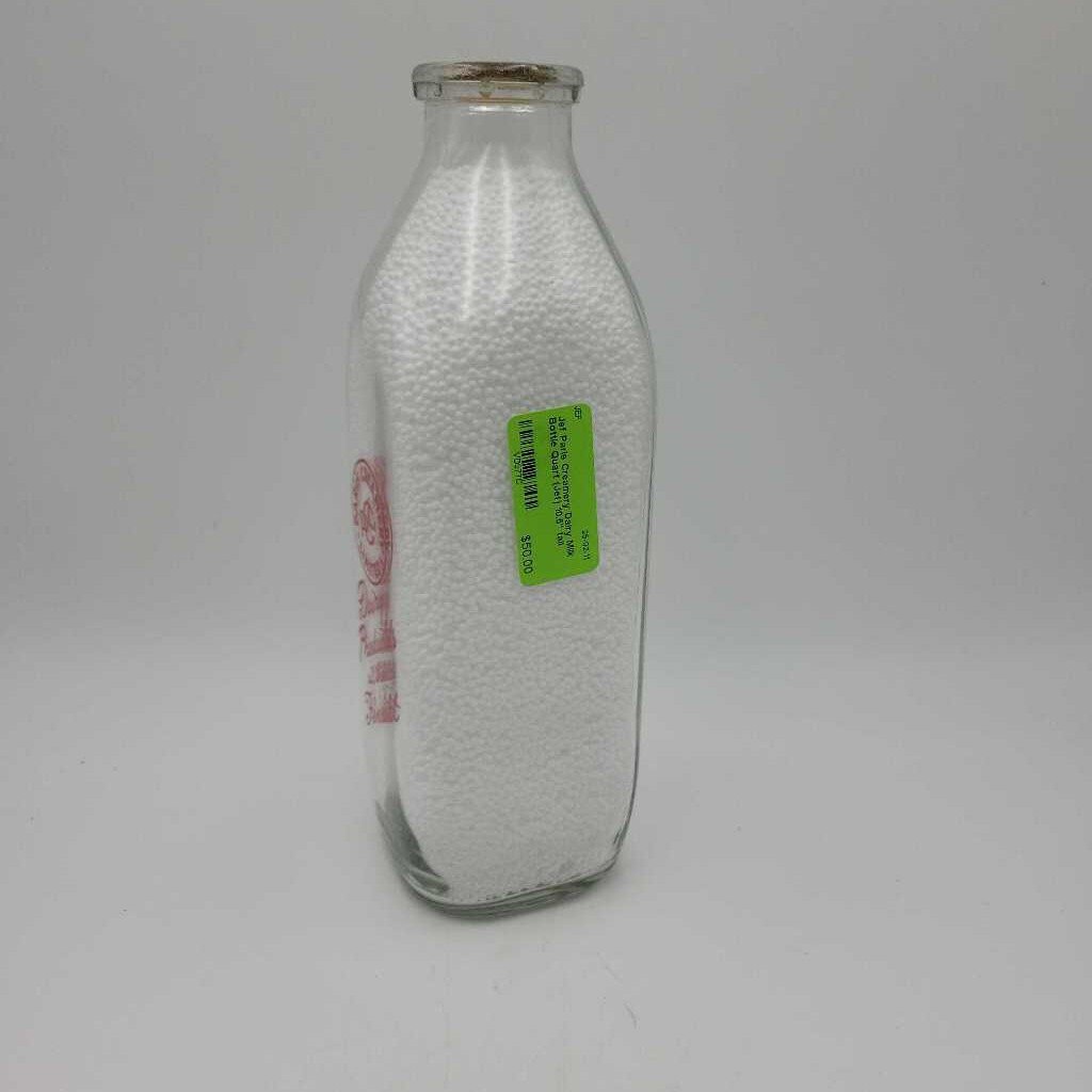 Paris Creamery Dairy Milk Bottle Quart (Jef)