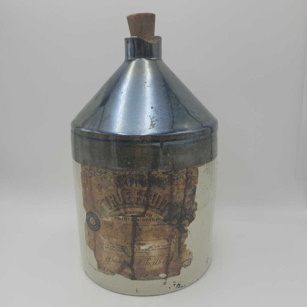 Smith's True Fruit Fountain Syrup Jug (JAS)