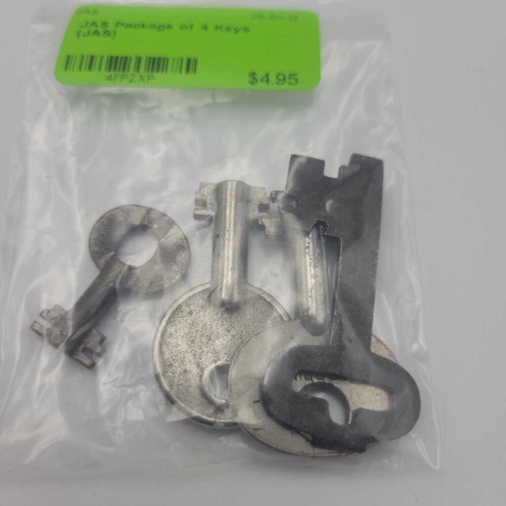 Package of 4 Keys (JAS)