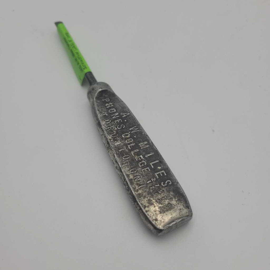 A.W. Miles Toronto Screwdriver (JAS)