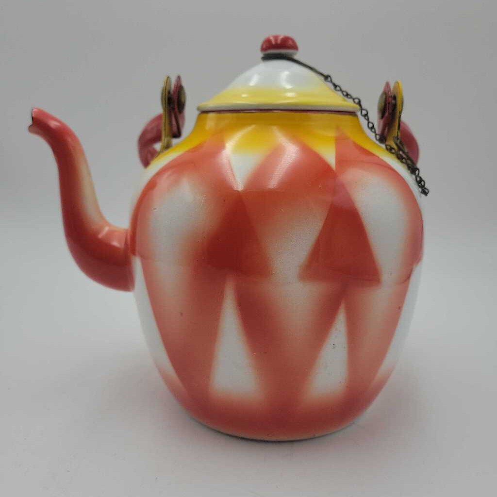 Yugoslavian Metal Tea Pot (DMG) 0049