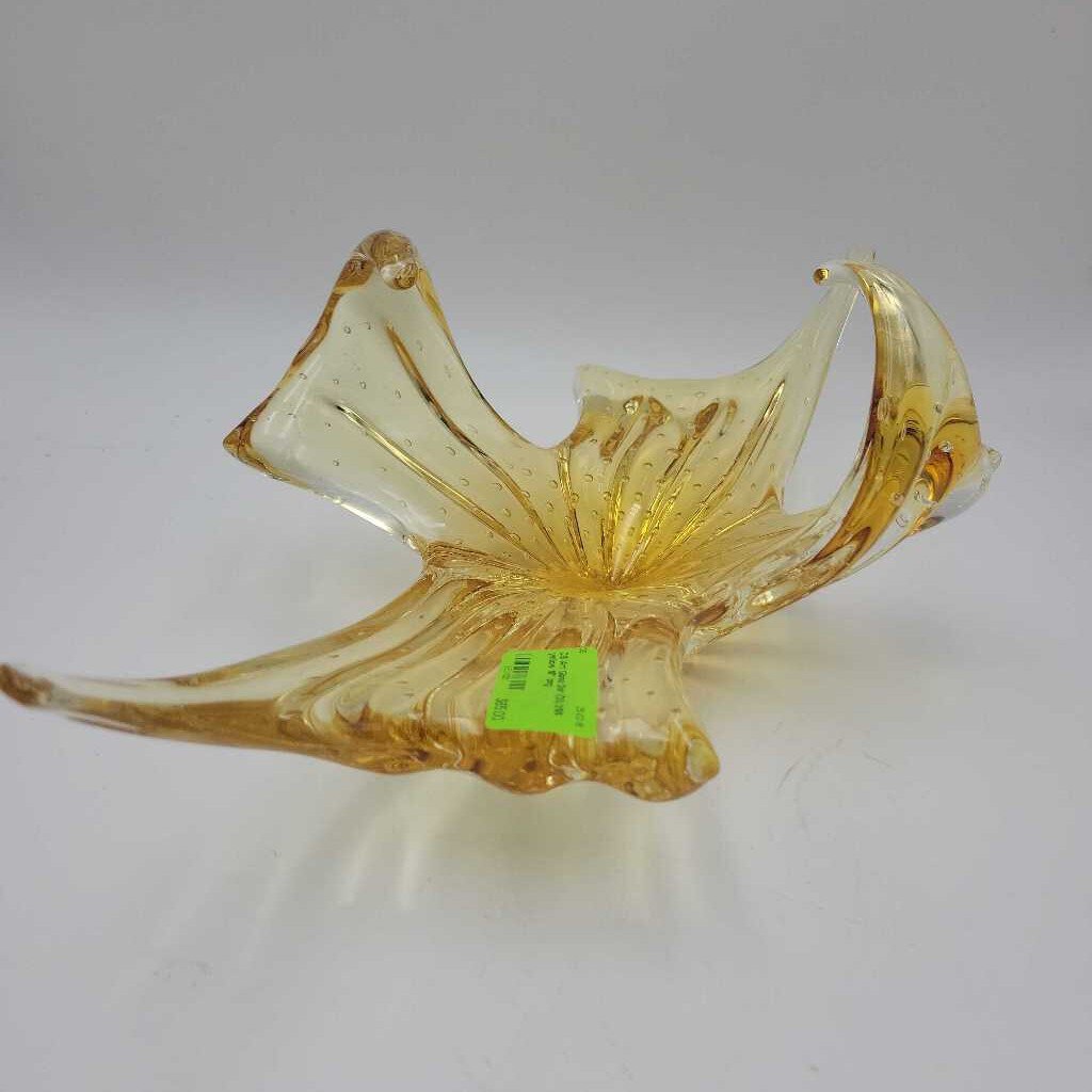 MCM Blenko Handblown Crackle Vase (CM0419) MCM Blenko Handblown Crackle Vase (CM0419)