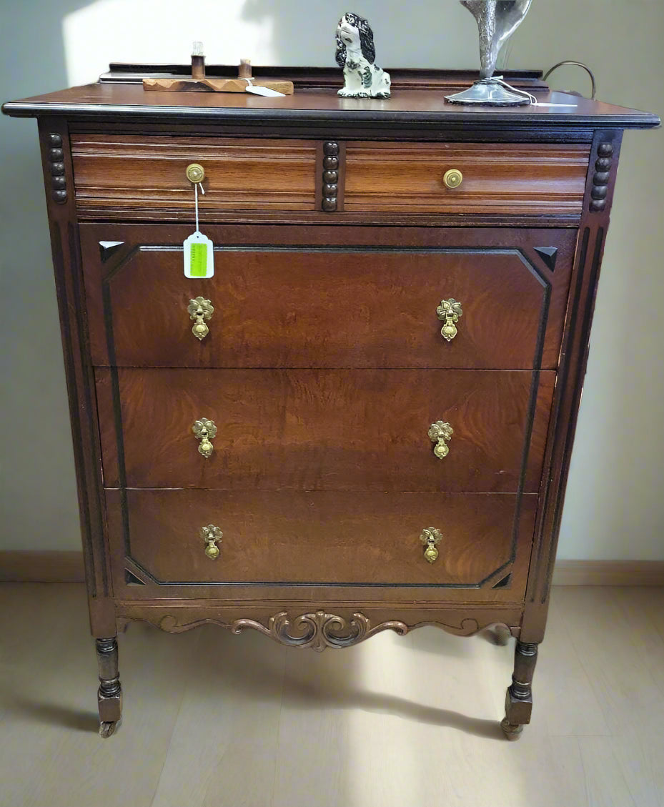 Vintage Tall Boy Dresser (GEC)