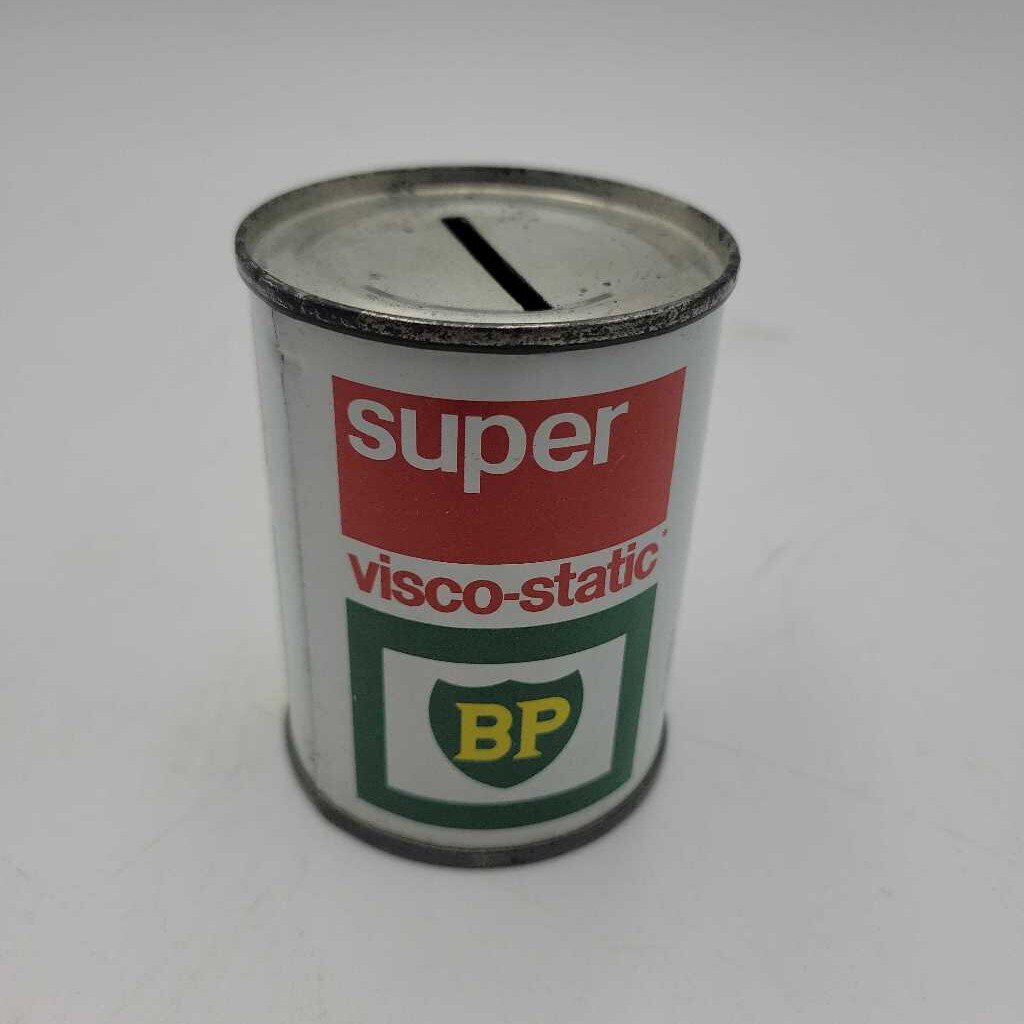 BP Miniature oil Can Coin Bank (Jef)