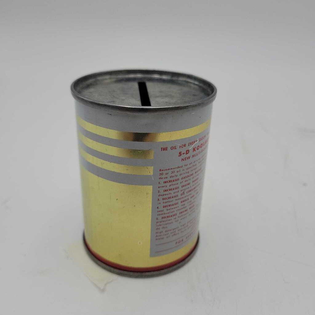 Cities Service 5D Miniature motor oil Can Coin Bank (Jef)