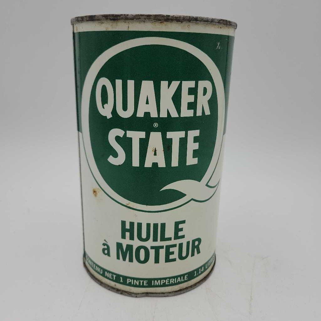 Quaker State Motor oil Can (JEF)