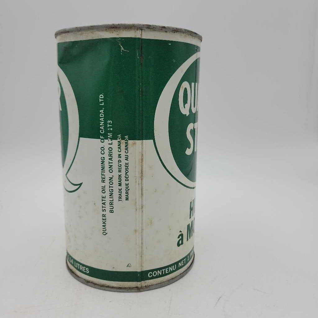 Quaker State Motor oil Can Quart (JEF)