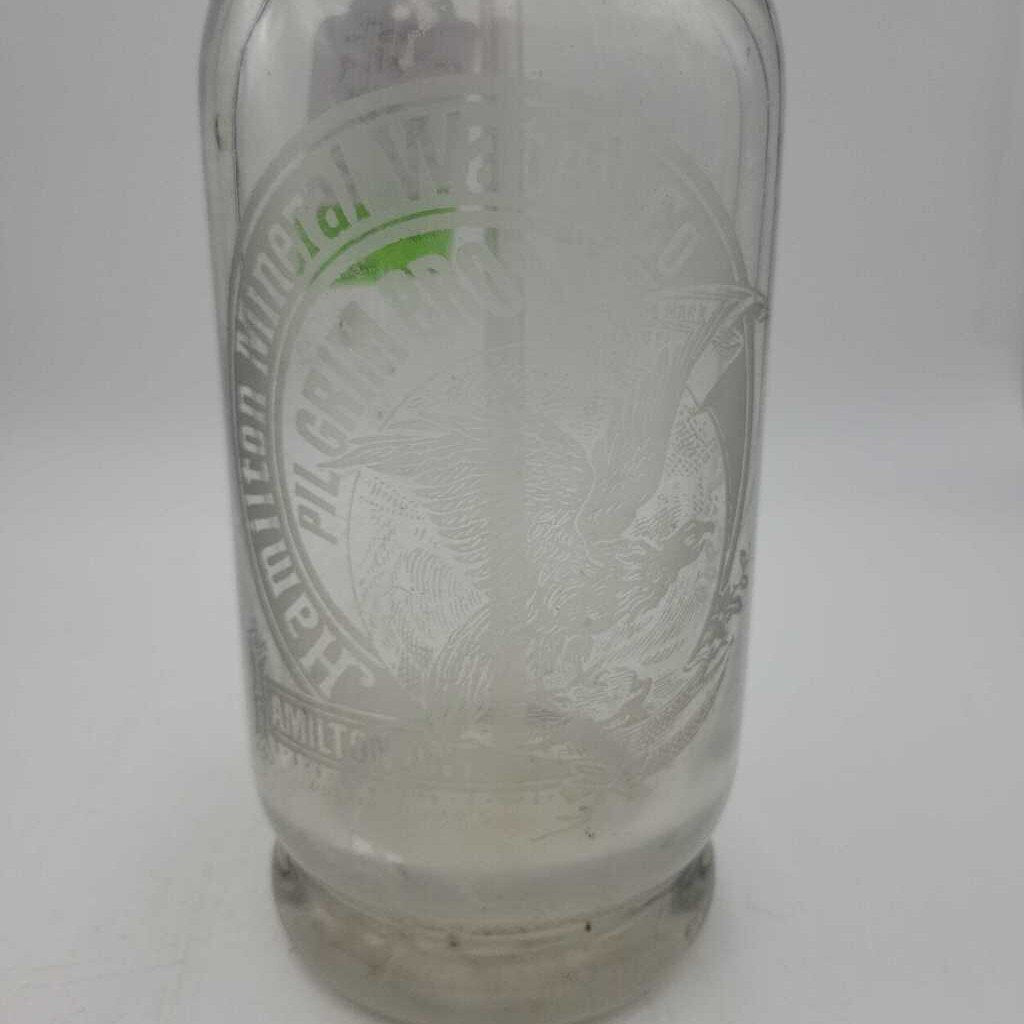 Hamilton Mineral Water Co Pilgram Bros Seltzer Siphon