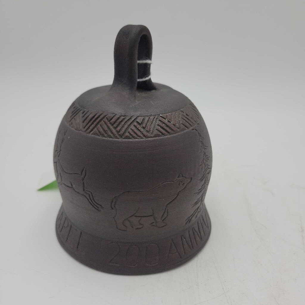 Six Nations Pottery Bell Signed Syl Smith (DEB)