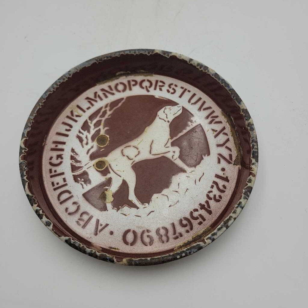 Child's Antique Porcelain Plate (DR)