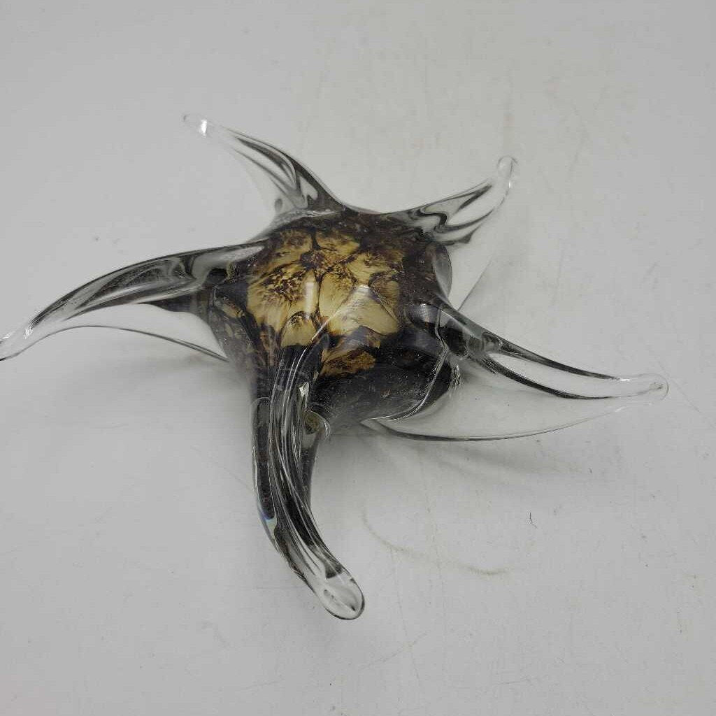 Glass Starfish Paperweight (STV) (MOM)