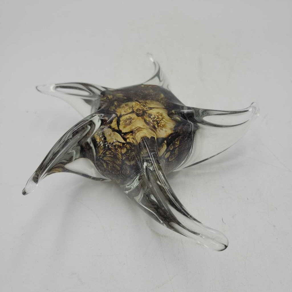 Glass Starfish Paperweight (STV) (MOM)