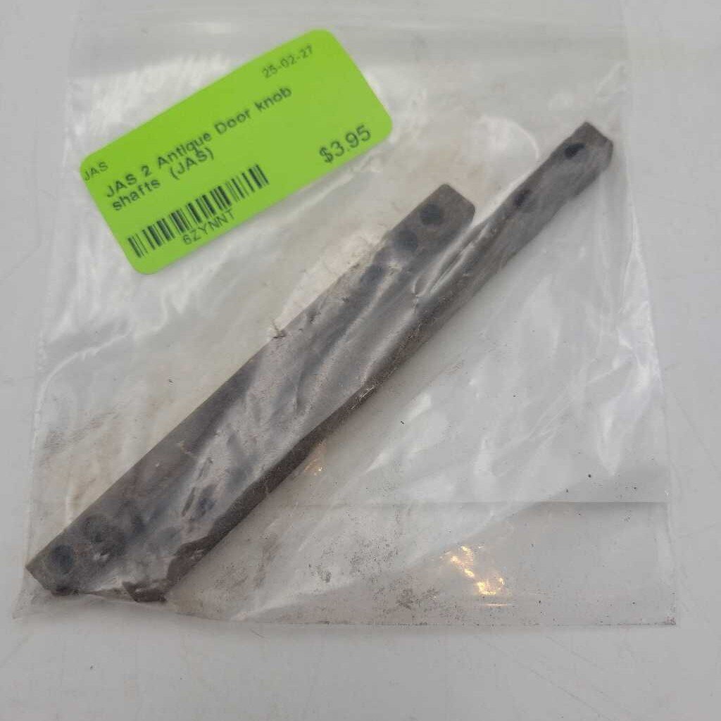2 Antique Door knob shafts (JAS)