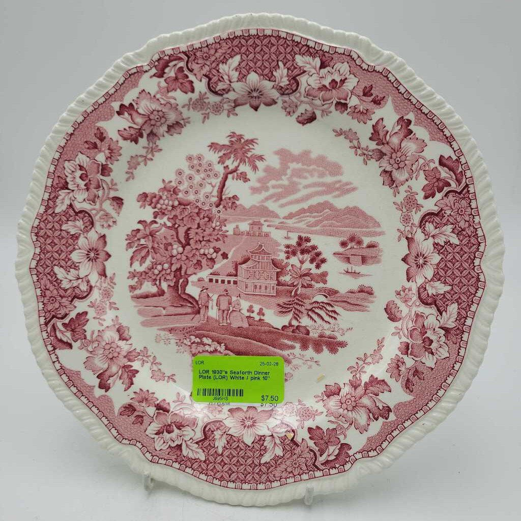 1930"s Seaforth Dinner Plate (LOR)