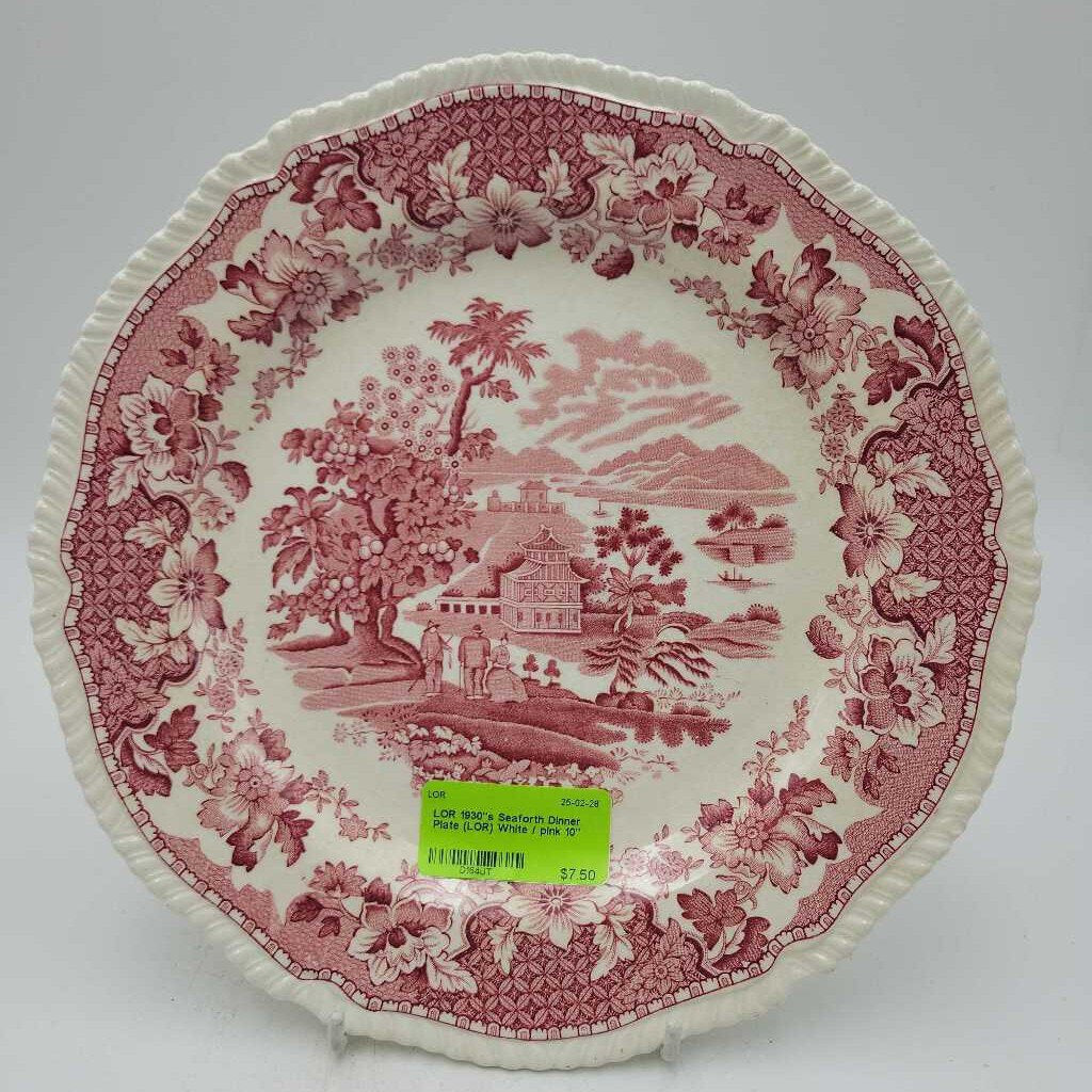 1930"s Seaforth Dinner Plate (LOR)