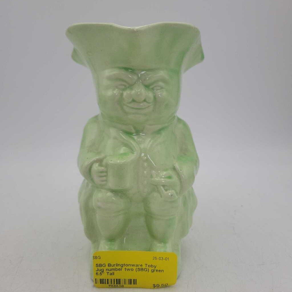 Burlingtonware Toby Jug number two (SBG)