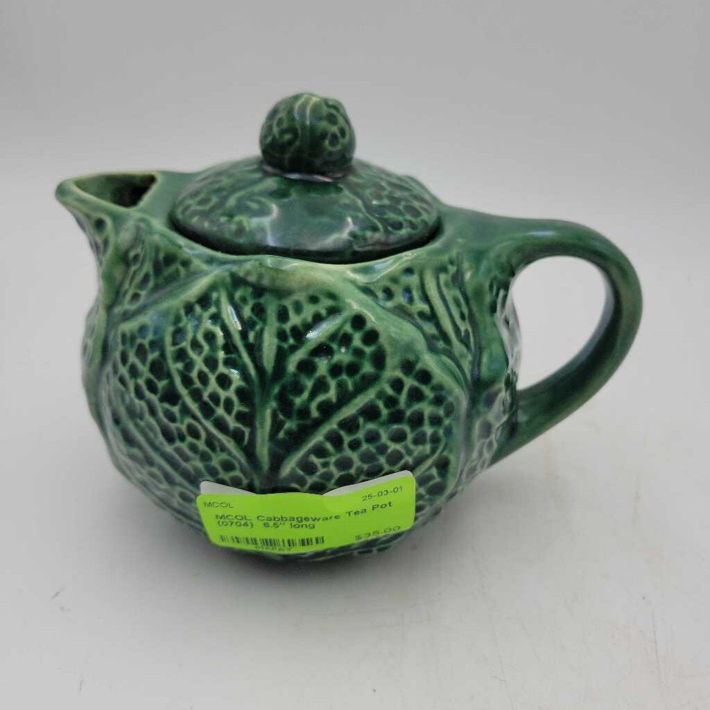 Cabbageware Tea Pot (0704)