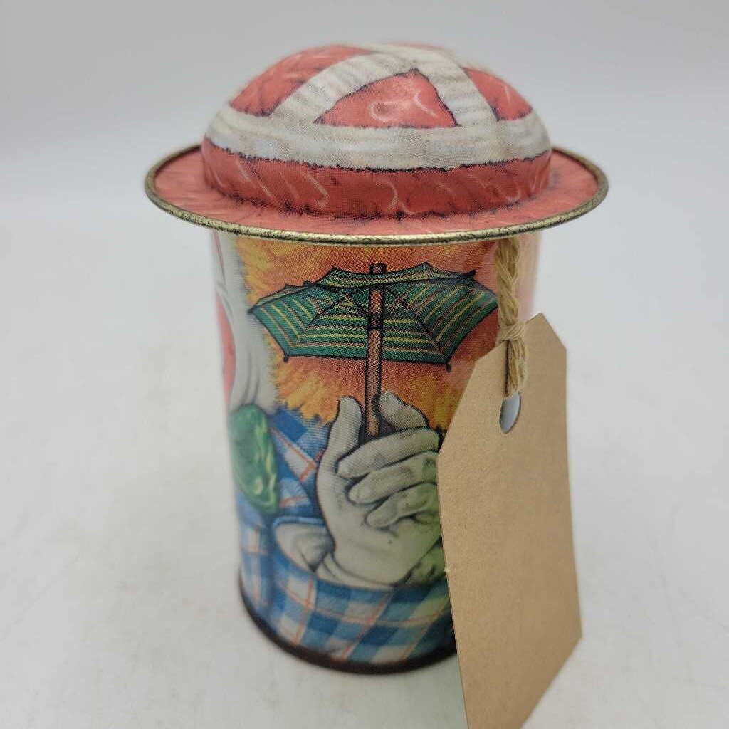 Cap-Tins Clown Tin England Unique