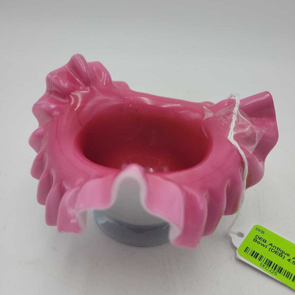 Antique Art Glass Small Bowl (DEB)