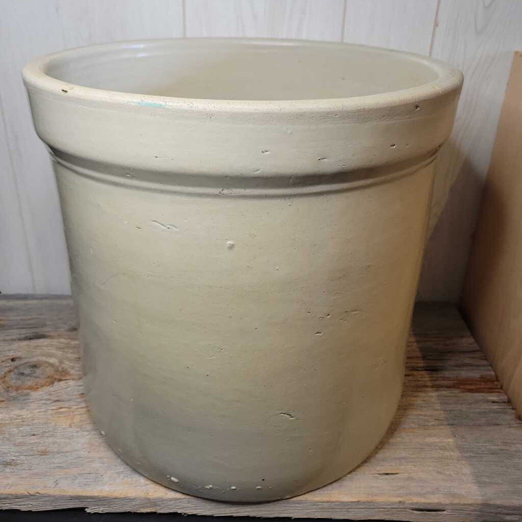 Medalta Pottery 6 gal Crock (JAS) as found