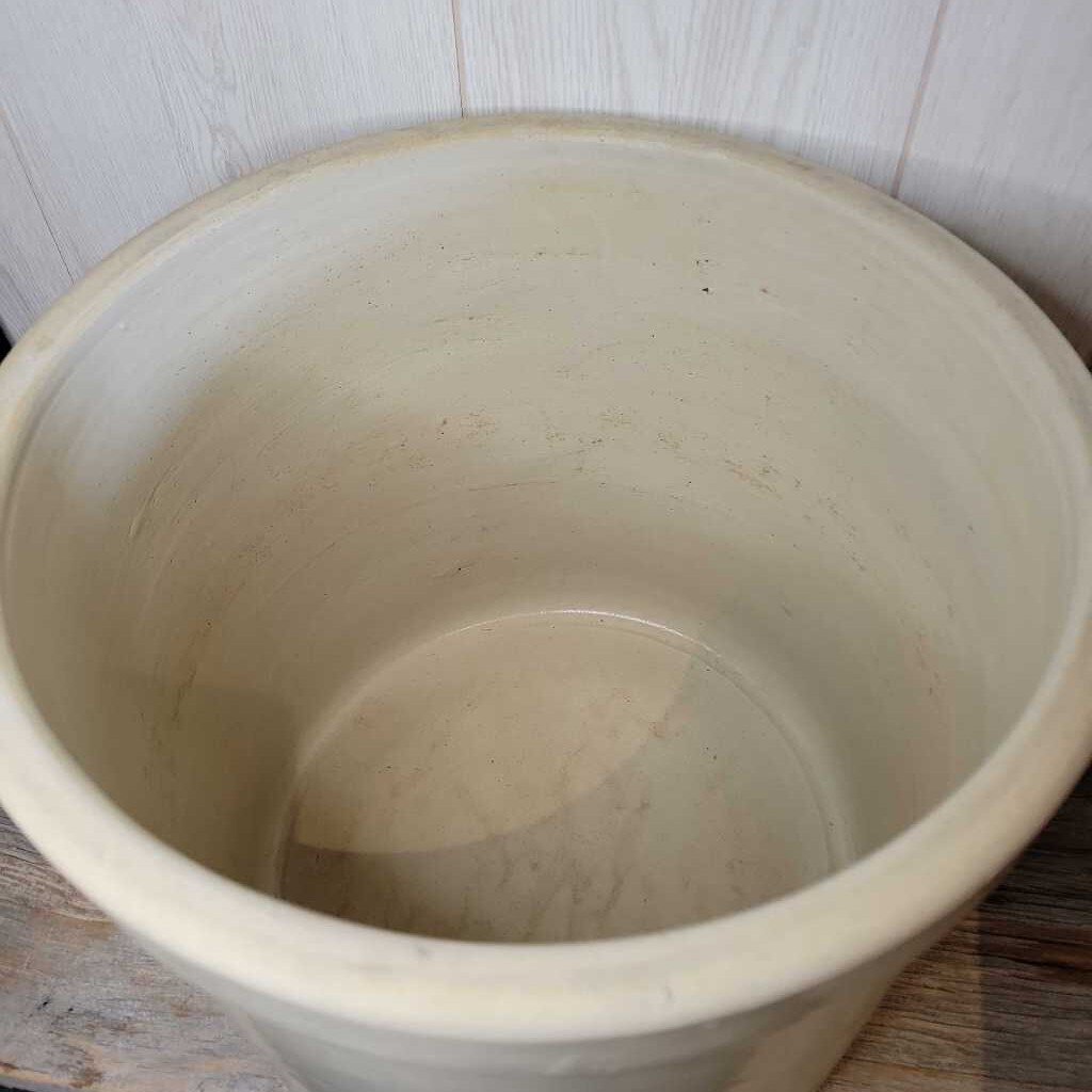 Medalta Pottery 6 gal Crock (JAS) as found