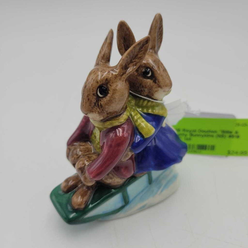 Royal Doulton "Billie & Bunty Bunnykins (NS) #518