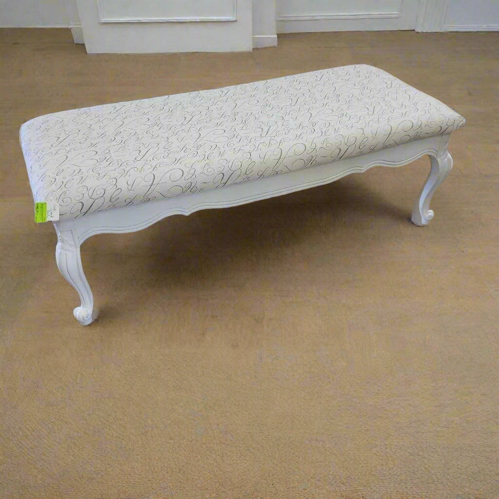 Cloth Covered Bench (RB)