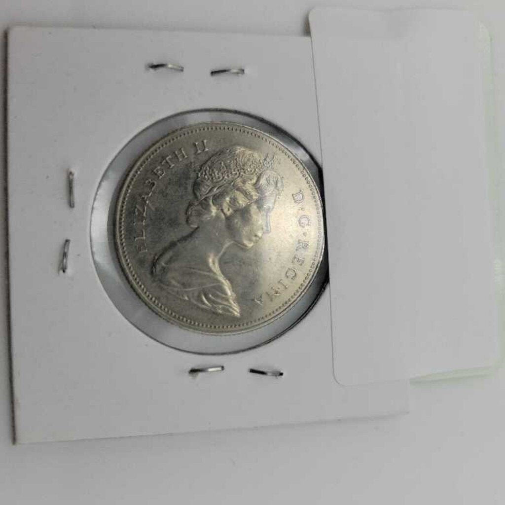 1969 50 fifty cent Canadian coin (JAS)