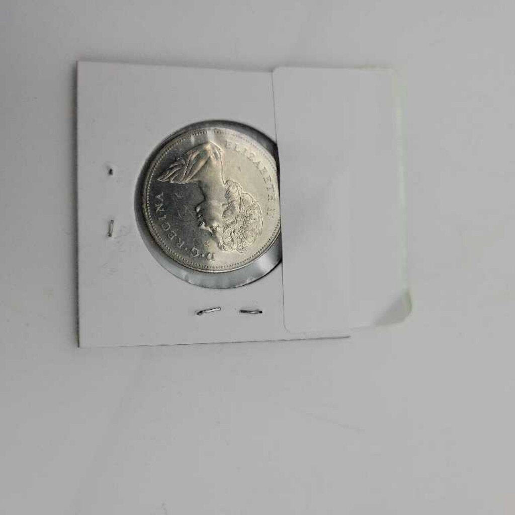 1972 50 fifty cent Canadian coin (JAS)