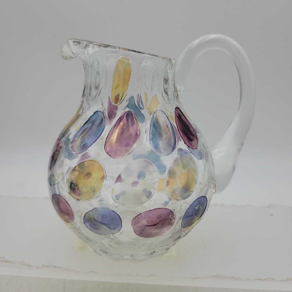 Borske Sklo Nemo Bohemian 7" pitcher (BG)