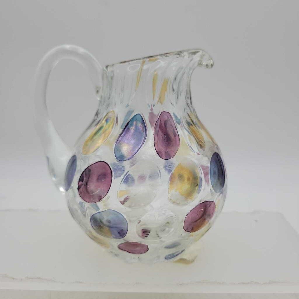 Borske Sklo Nemo Bohemian 7" pitcher (BG)