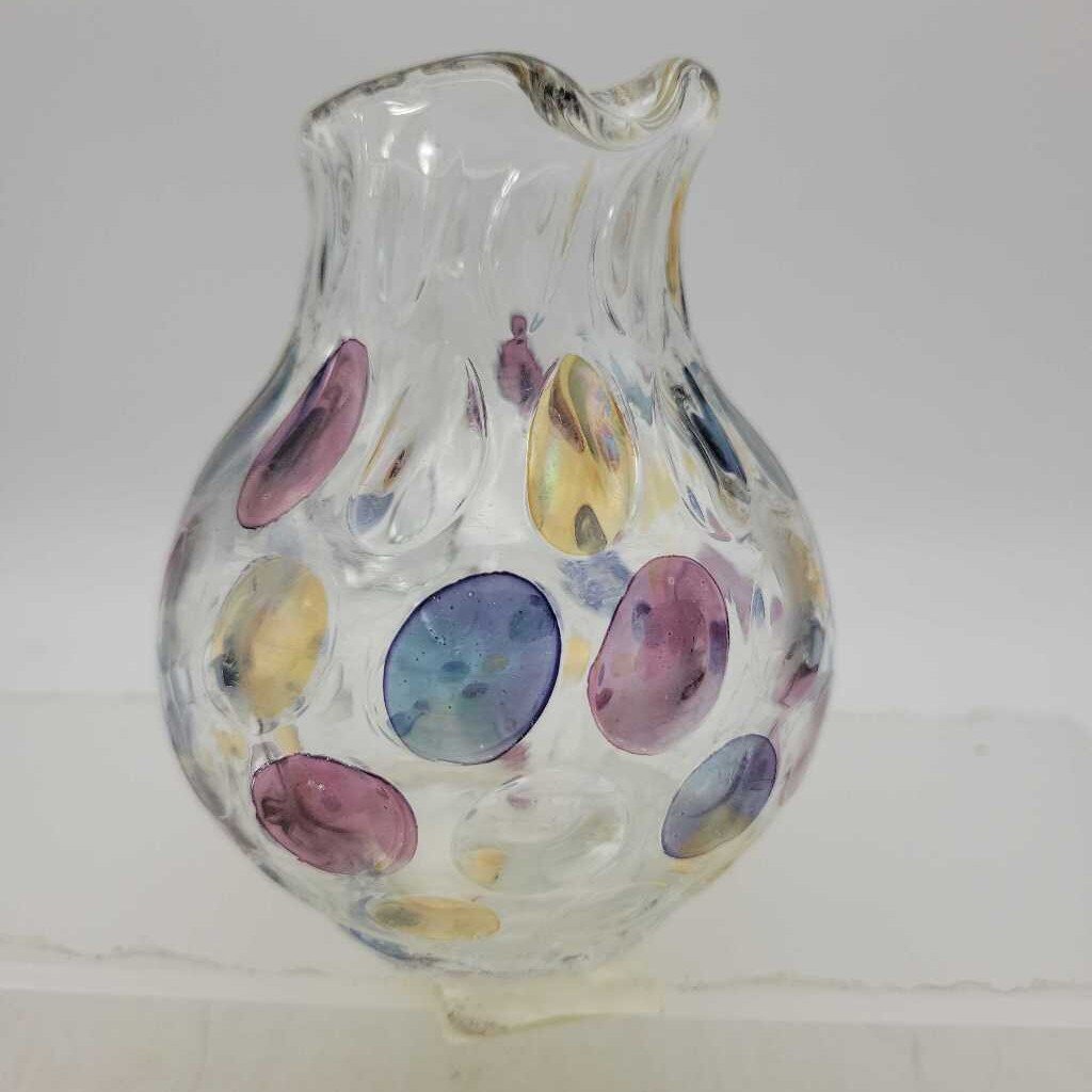 Borske Sklo Nemo Bohemian 7" pitcher (BG)