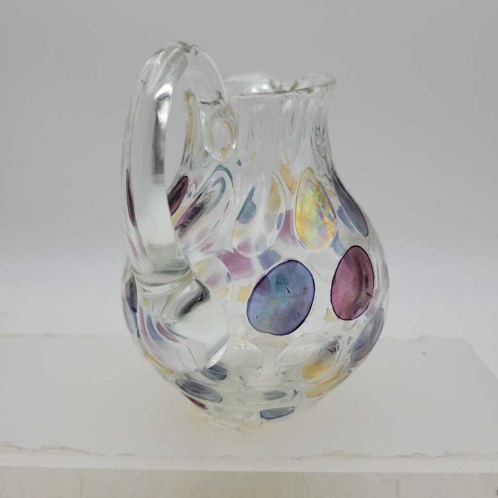 Borske Sklo Nemo Bohemian 7" pitcher (BG)