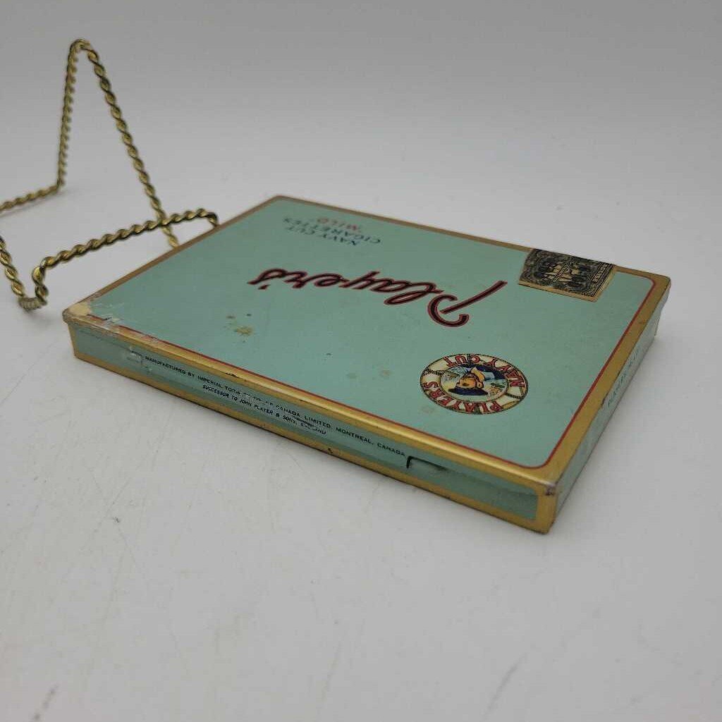 Flat 50 Player's Navy Cut Tobacco Tin Cigarettes (Jef)
