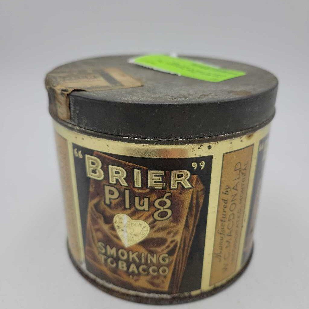 Brier Plug Tobacco Tin (Jef)