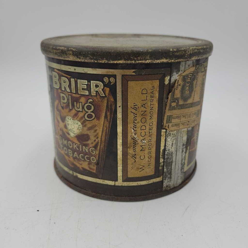 Brier Plug Tobacco Tin (Jef)