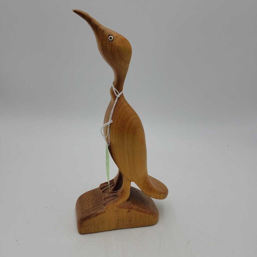 H. Carson Pictou N.S. Wooden Carving Bird (DEB) Repaired