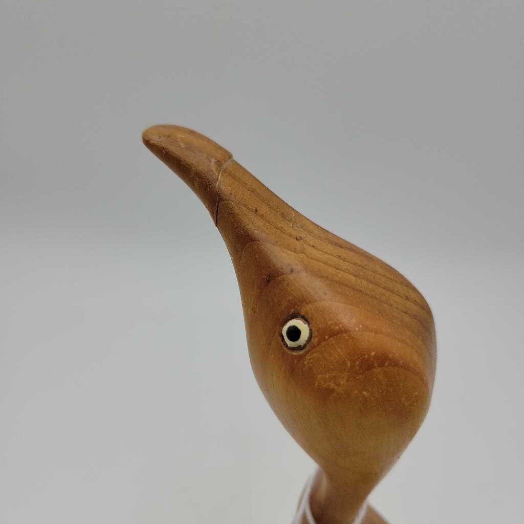 H. Carson Pictou N.S. Wooden Carving Bird (DEB) Repaired