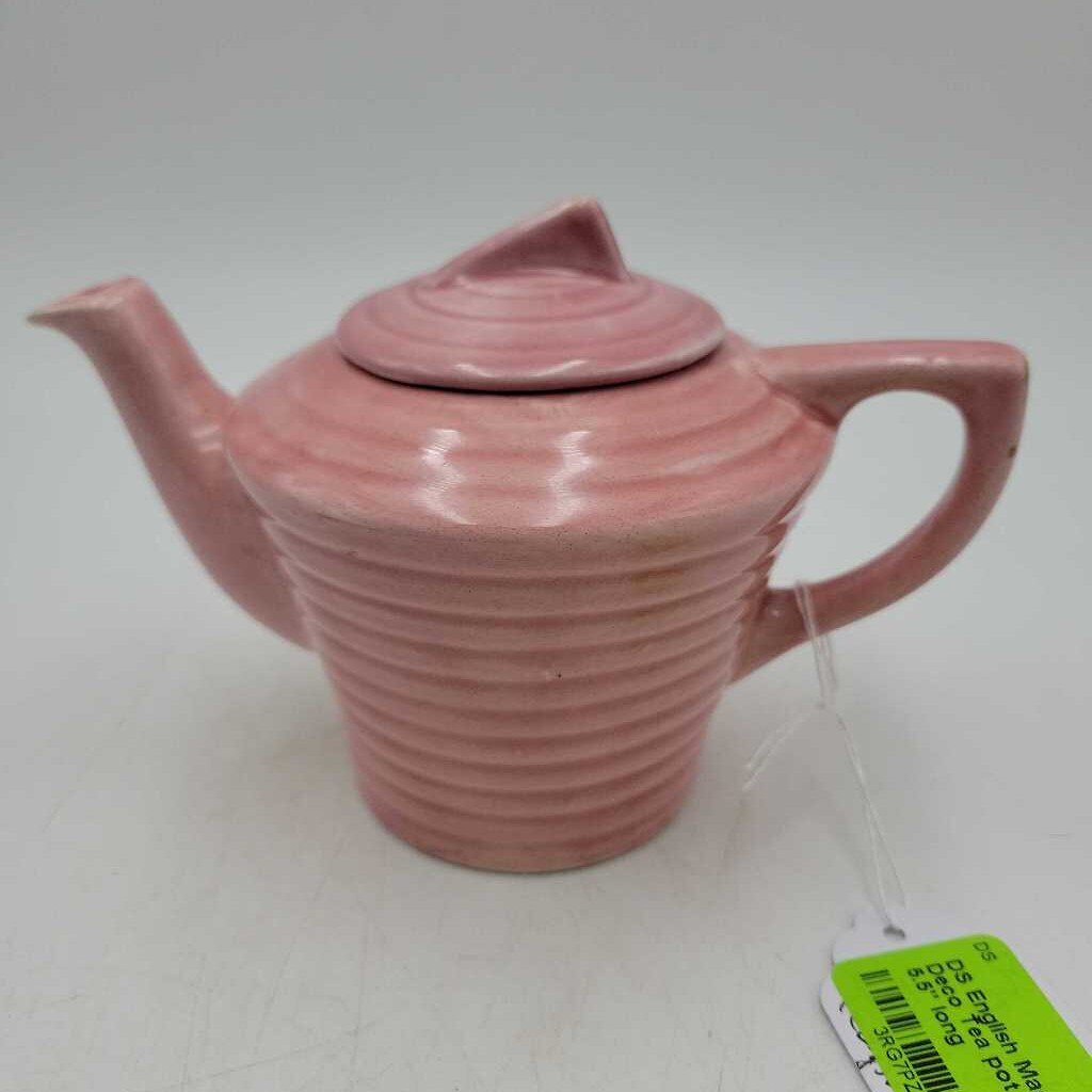 English Made Small Art Deco Tea pot (DS) 3222