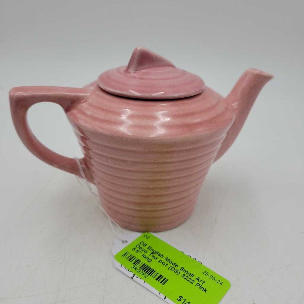 English Made Small Art Deco Tea pot (DS) 3222