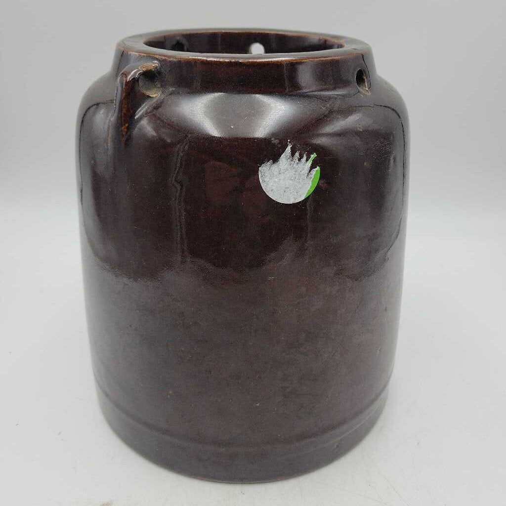 Pottery Crock Brown (YVO) (503)