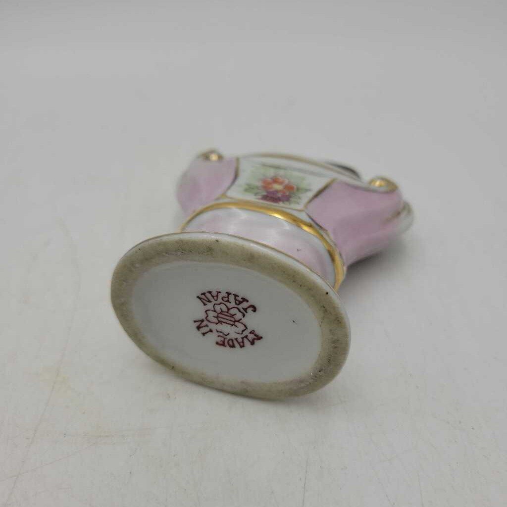 Antique Table Lighter In Ceramic Holder (SLP)