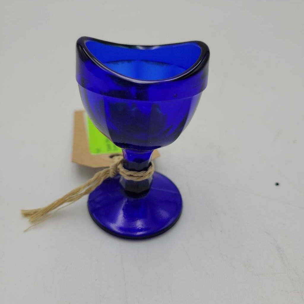 Cobalt Blue Apothecary Eyewash Cup c. (TWS) Cobalt Blue Apothecary Eyewash Cup c. (TWS)