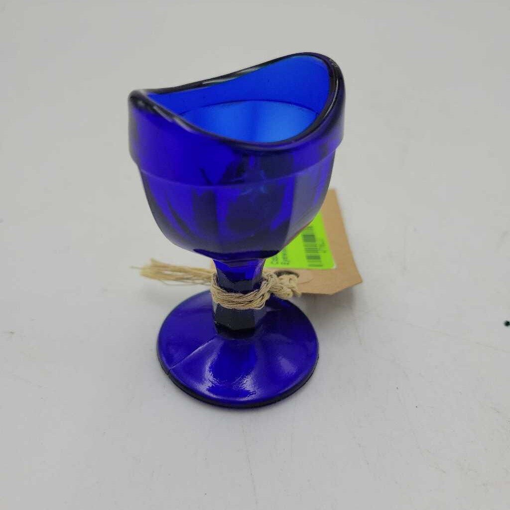 Cobalt Blue Apothecary Eyewash Cup c. (TWS) Cobalt Blue Apothecary Eyewash Cup c. (TWS)