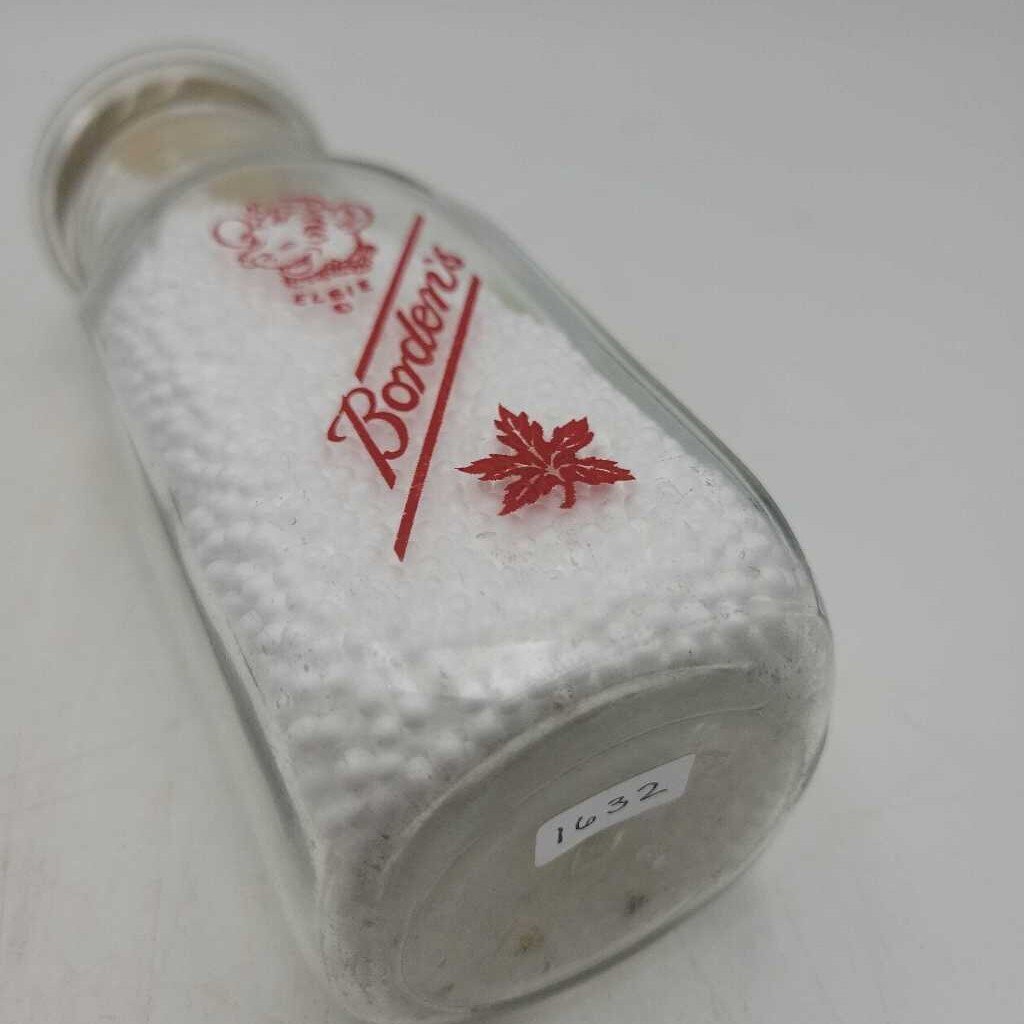 Borden's Half Pint Milk Bottle (JEF)