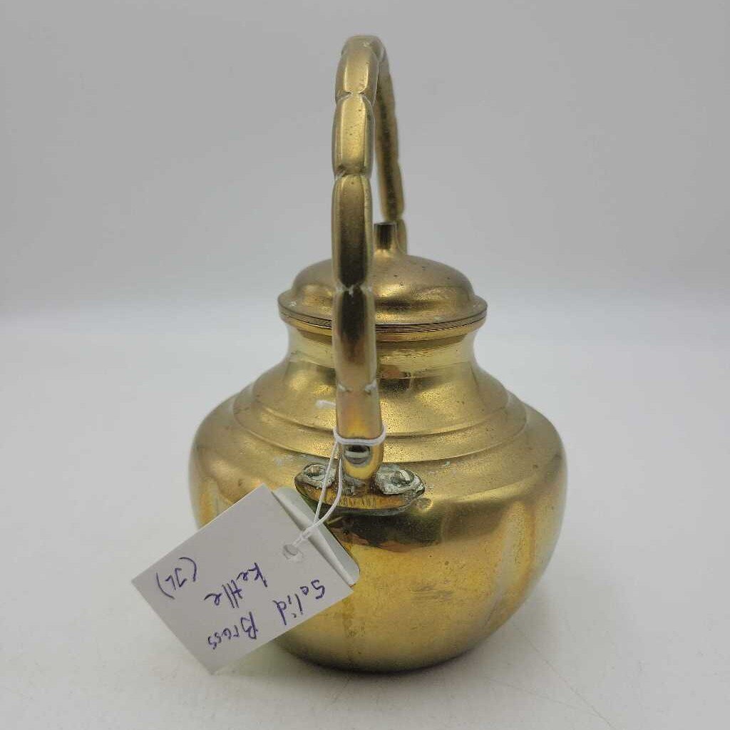 Solid Brass Kettle (JL)