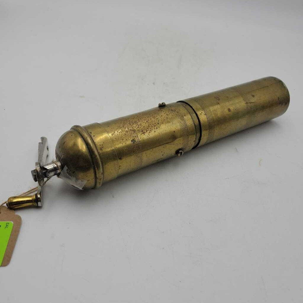 10" Antique Brass Turkish Coffee Grinder