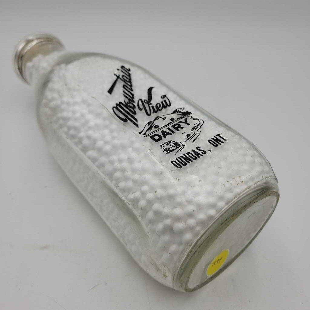 Mountain View Dairy Milk bottle Dundas (JAS)